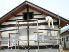 2003年6月／塗装作業