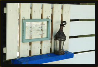 大自然に囲まれたこだわりのジャンクガーデン