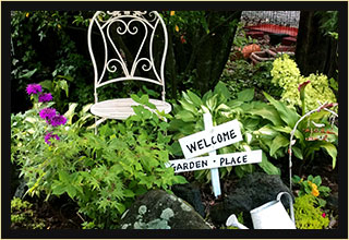 大自然に囲まれたこだわりのジャンクガーデン