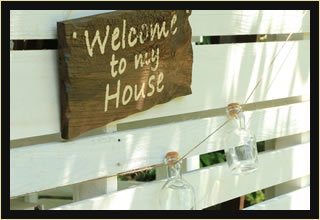 大自然に囲まれたこだわりのジャンクガーデン