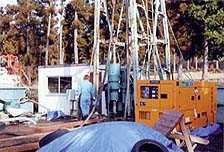 2002年12月／ボーリング工事開始