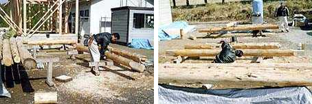 2003年3月／丸太カット